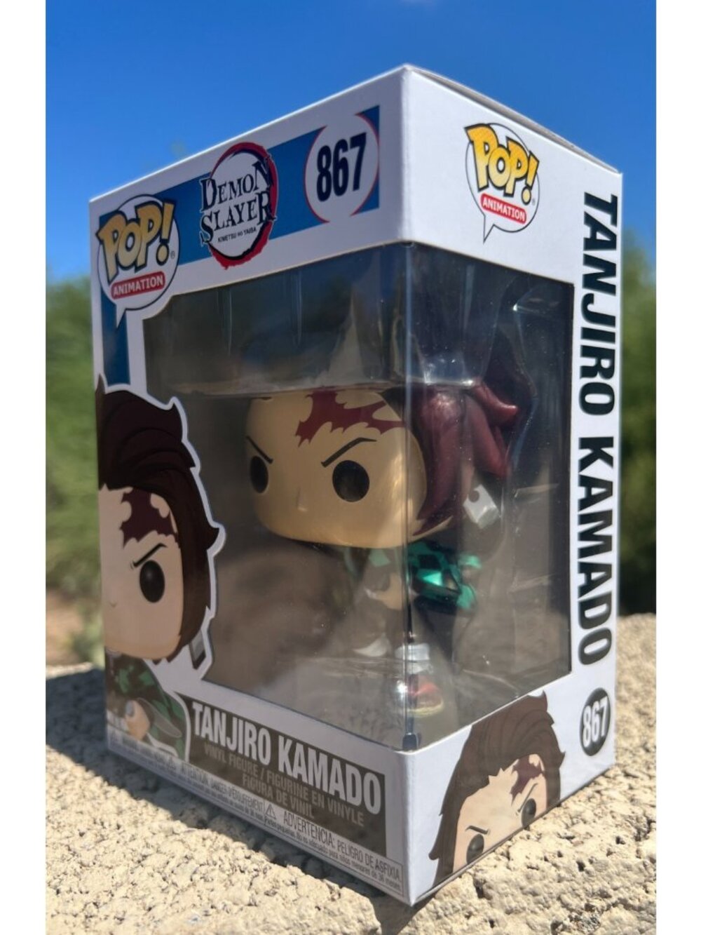 Funko Pop Animation - Demon Slayer - Tanjiro Kamado (#867, NEW)